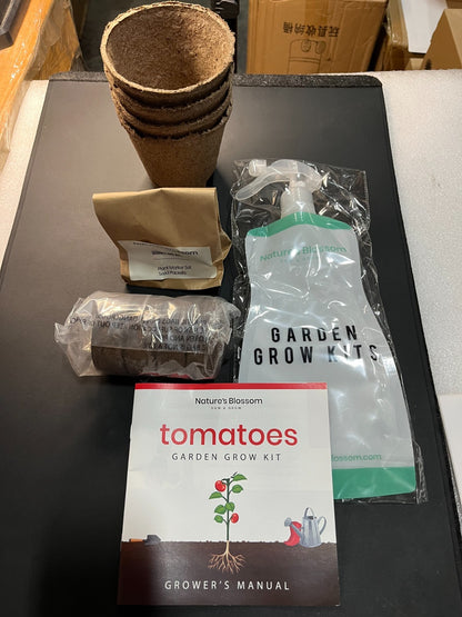 Tomato Garden Kit – 4 Seed Types, Pots & Markers