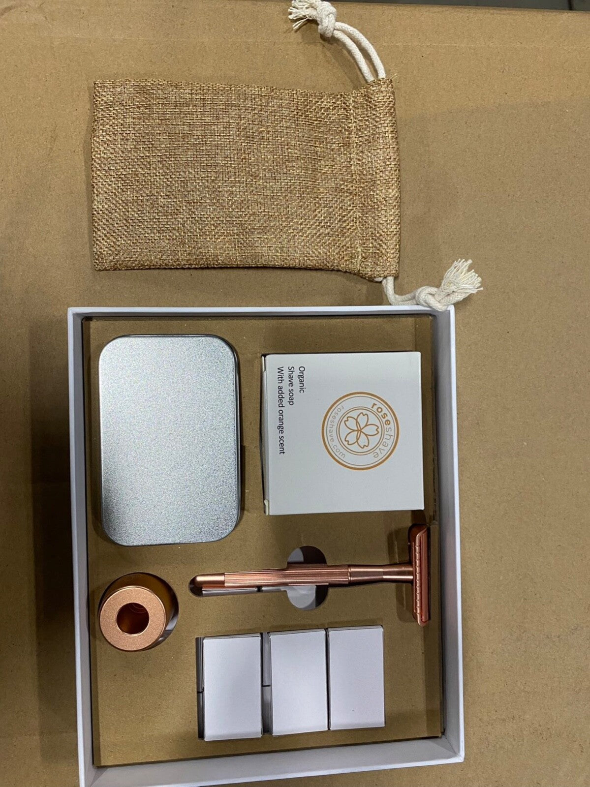 Women's Whole Body Shaver Private Area Shave Set roseshave Contains 50 blades
