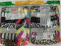 14PCS Wonder Nation Girls Socks & Briefs Set, 7+7 Pack ,size12