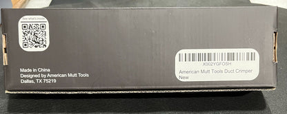 5-Blade Sheet Metal Crimper – Crimp 24 Gauge Steel and 28 Gauge Stainless Steel