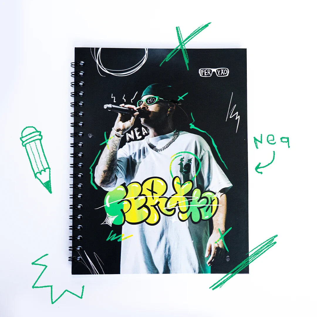 Ferxxo mor CUADERNO                   8.7*11 inch