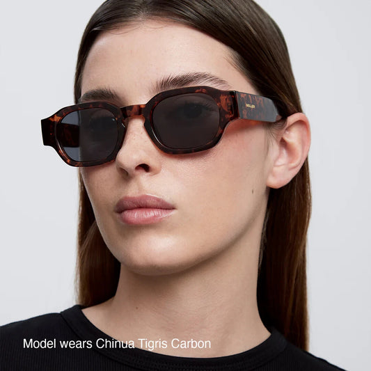 Smith Women’s Polarized Square Glass Lens Sunglasses – Brown Tortoise New