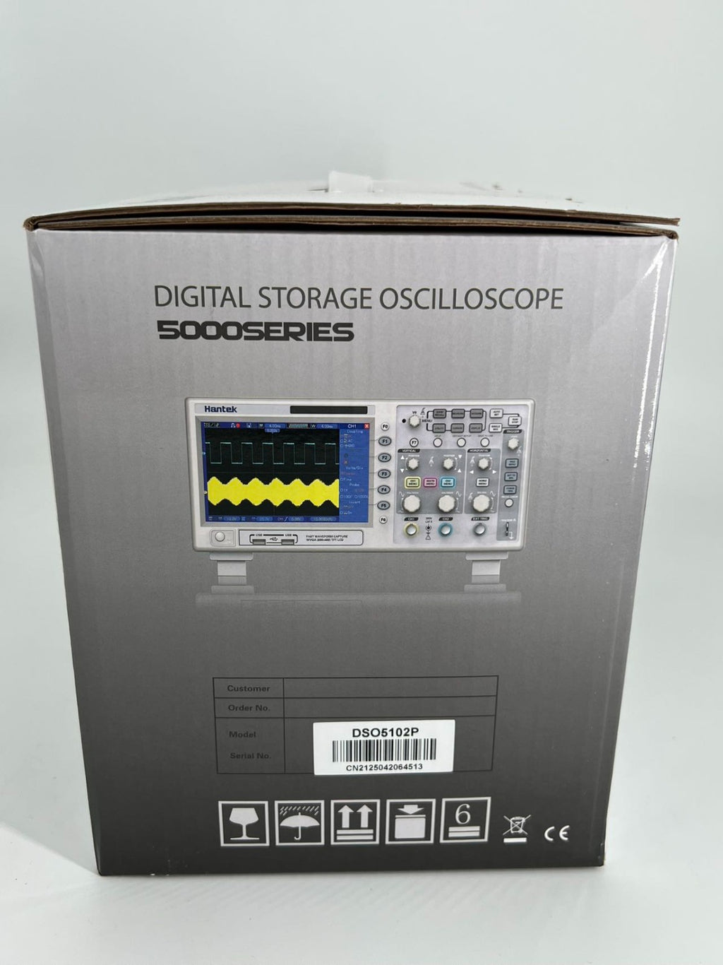 Naisian Hantek DSO5102P 100MHz 2CH Digital Oscilloscope