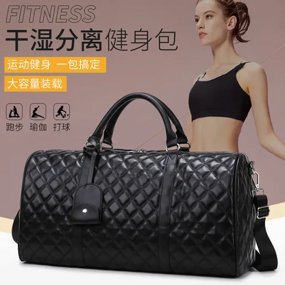 Foldable Travel Gym Bag, Lightweight Waterproof Duffel Tote