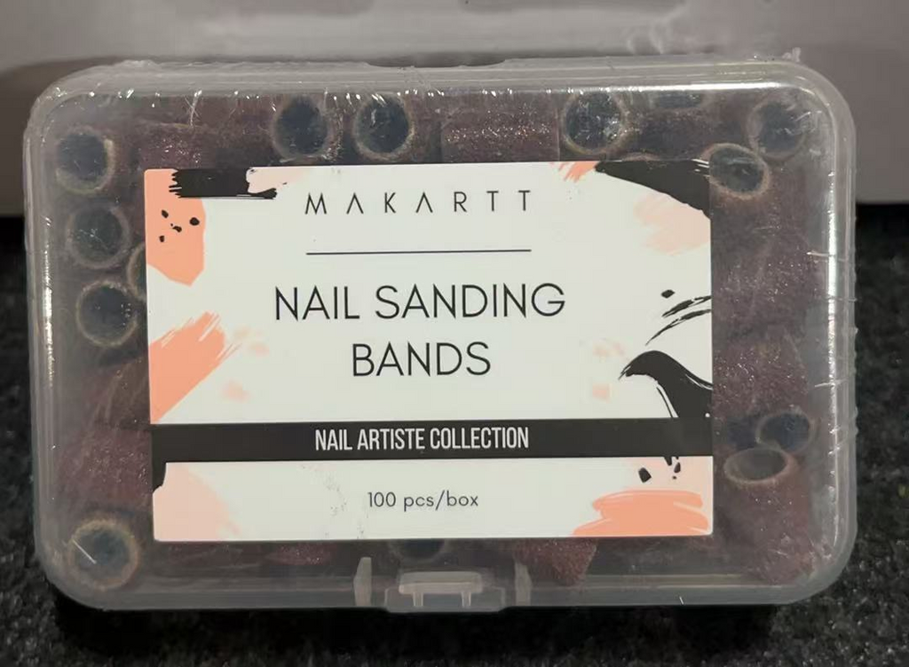 NAIL SANDINGBANDS  Drill     #80 Size  100 pcs/box