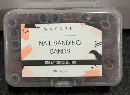 NAIL SANDINGBANDS  Drill     #80 Size  100 pcs/box