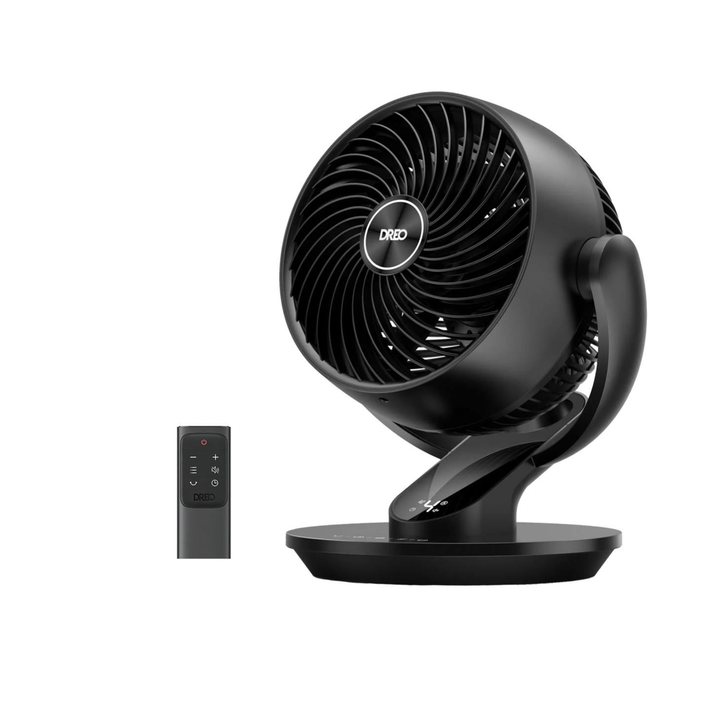 Dreo Desk Fan 13" Small Air Circulator Table Oscillating Fan Cooling with Remote