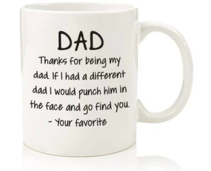 Fathers Day Best  Dad Ever Gift for DAD Coffee Mug Daddy
