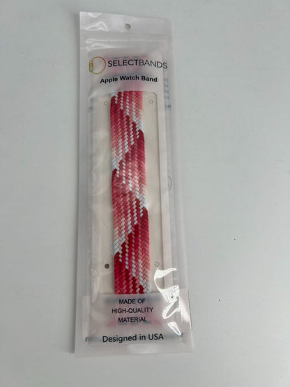 5- Pack L  Color Aztec pink  Loop Watch Bands 0.8 x 6.7 Inch  Fits 42mm/44mm/45m