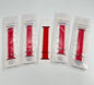 5 -Pack XS  Solid Red  Loop Watch Bands 0.8 x 5.6 Inch Fits 42mm/44mm/45mm