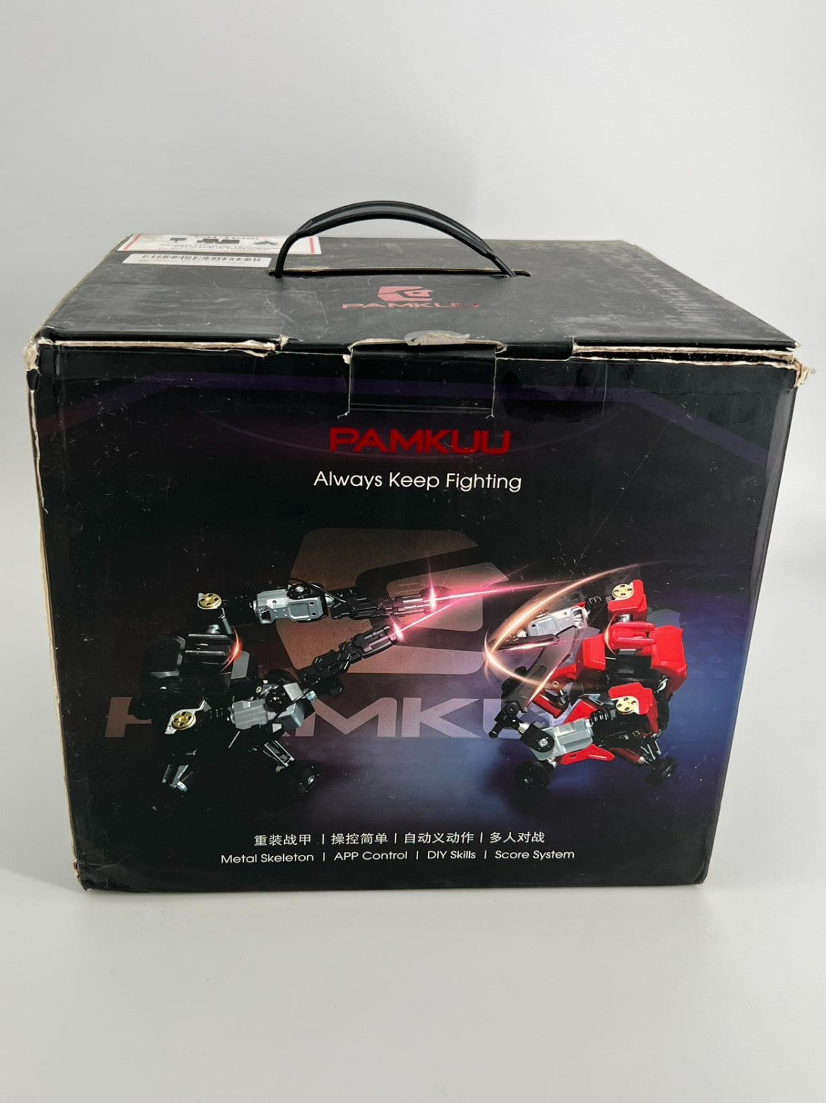 Walkera Pamkuu WIFI Control DIY Skills Intelligent Combat RC Robot - Black