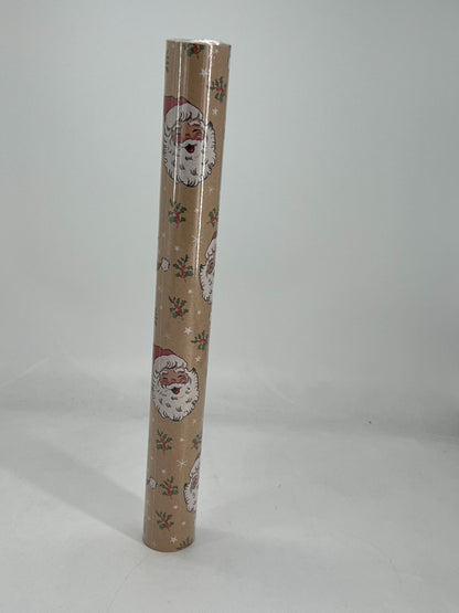 Reversible Newspaper Christmas Wrapping Paper  17 Inches X 16.5 Feet