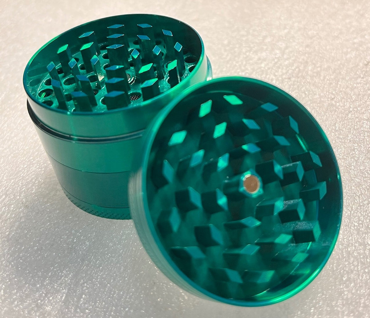 2 Inch 4 Piece Metal Herb Spice Tobacco Grinder 50mm Grinder Crusher – Color Sen