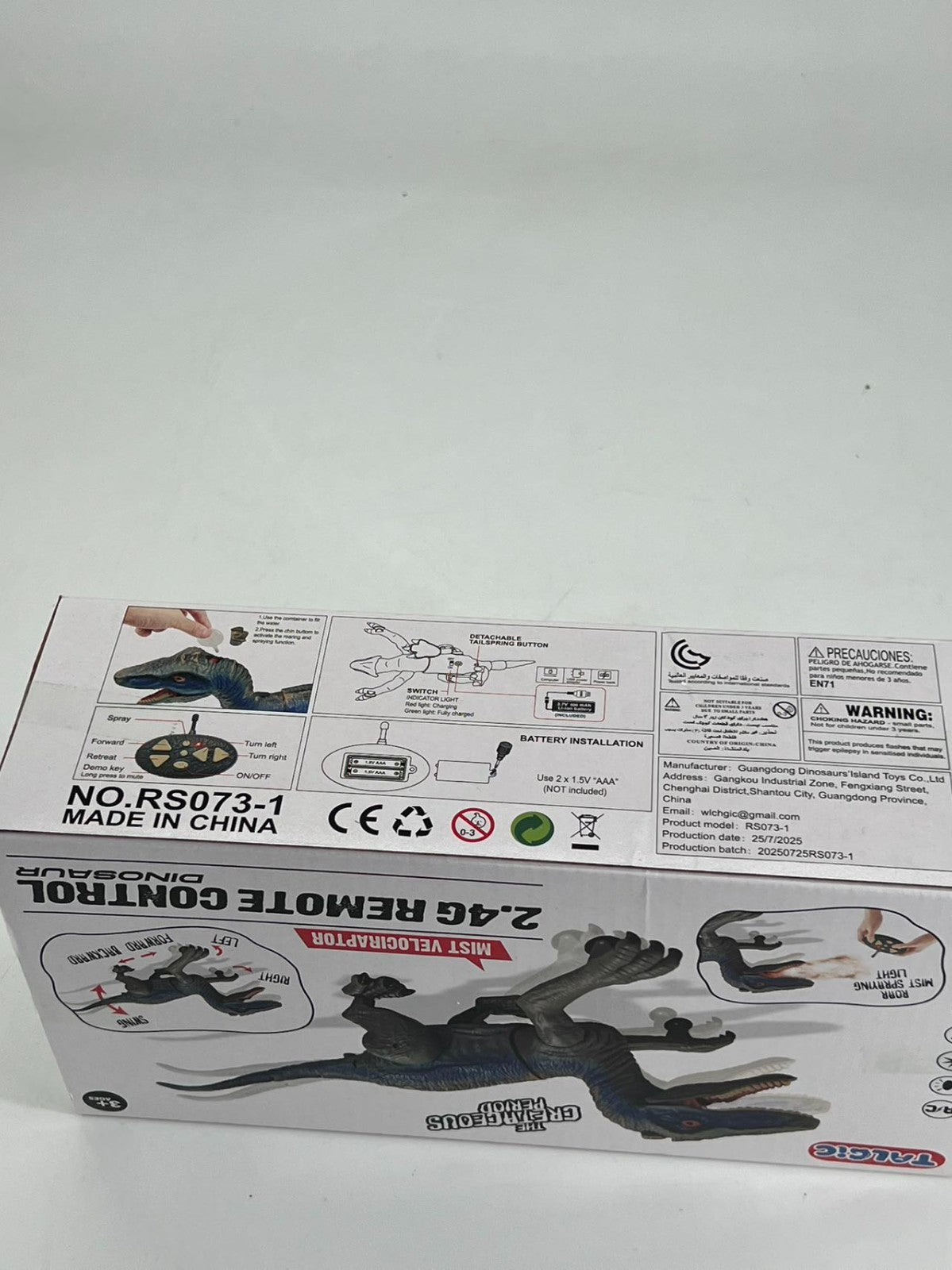 Dinosaur Toys for Kids, 2.4GHz Remote Control Dinosaur.