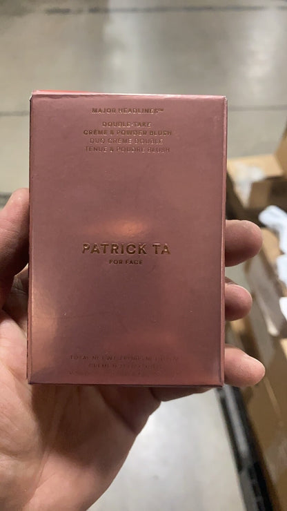 PATRICK TA MAJOR SKIN Crème FOUNDATION & POWDER DUO DEEP4 AUTHENTIC NIB AUTHEN!!