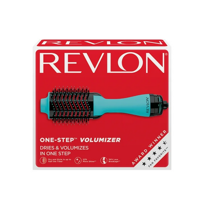 Ceramic Hair Dryer & Volumizer Hot Air Brush, Mint