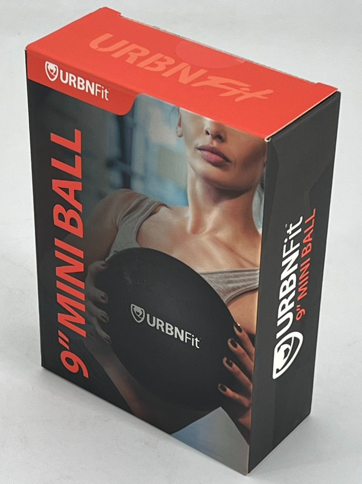 URBNFit 9 INCH Mini Ball Black w/ Anti-Birst Coating Able to Support 600lbs