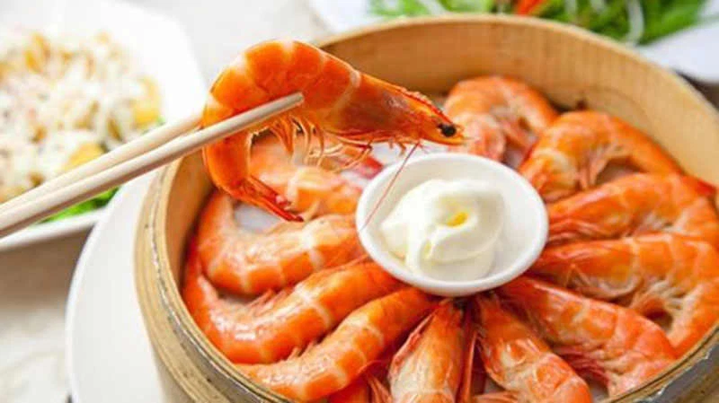 Asian Kitchen Bamboo Cooking Dim Sum Seafood Vegetable Steamer Set Two Tiers