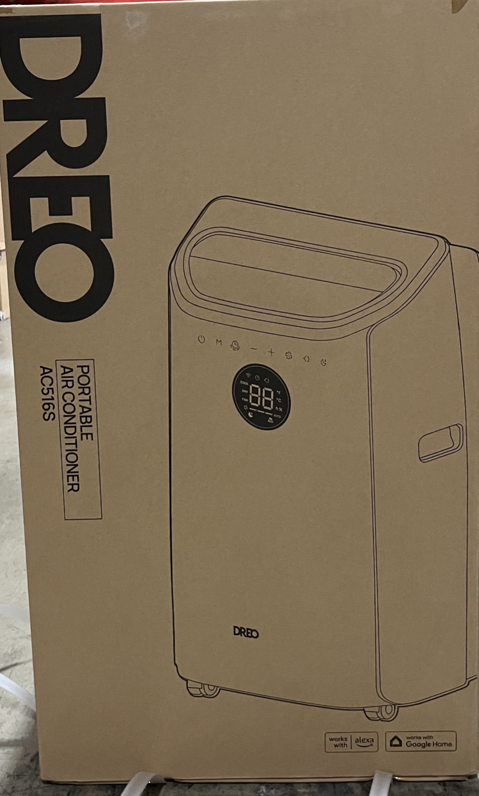 Smart Air Conditioner White -open box