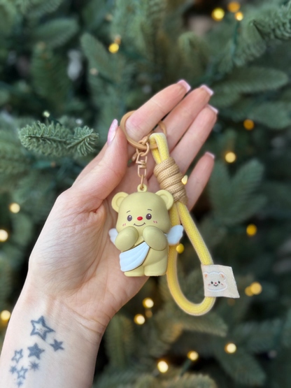 2pcs Golden Bear Charm — Honey Edition