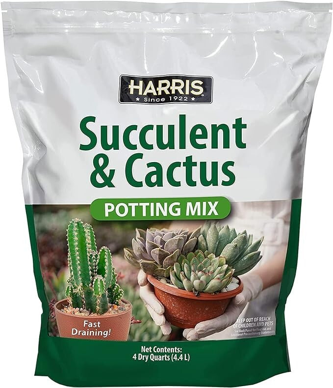 Harris Premium Succulent and Cactus Potting Soil Mix, Fast