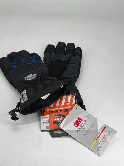 Ergodyne ProFlex 819WP Extreme Thermal Waterproof Winter Gloves Black Small