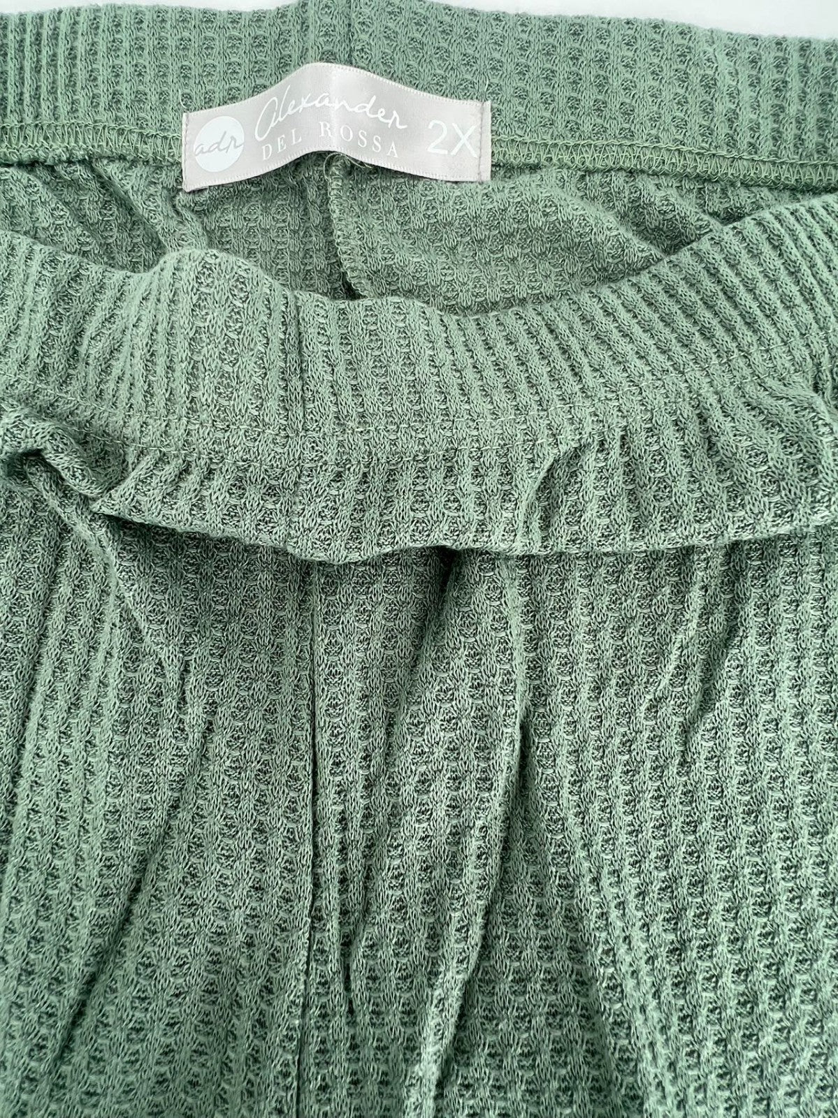 Sleepwear Set- Hip Length Jacket, Cami Top and Pajama Pants Size 2X