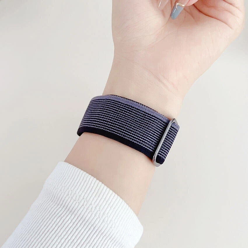 5 silicone and 5 nylon straps for Apple Watch38/40/41/42/44/45149 mm,compatible