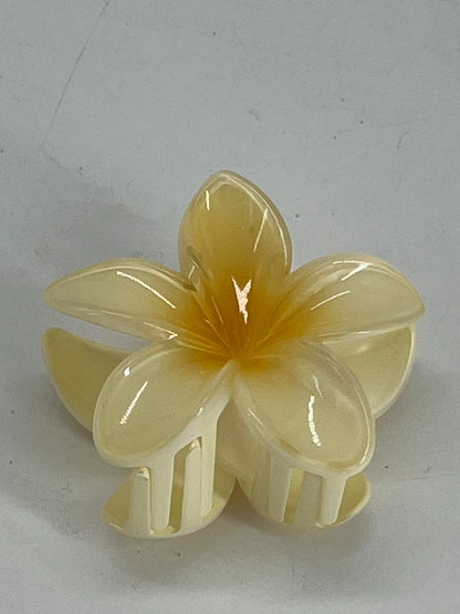 Floral Hair Claw Sweet Colorful Resin Flower Hair Clip for Daily Styling