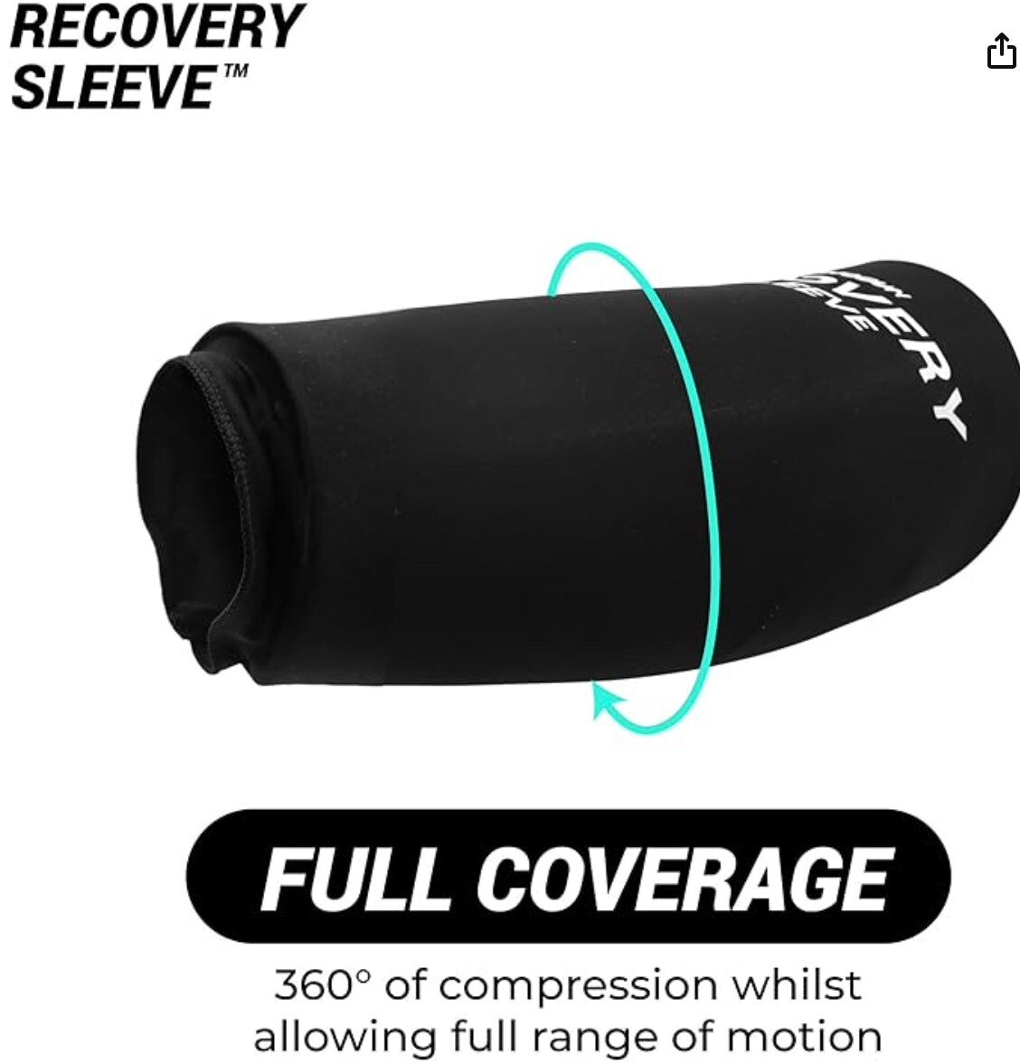 Shogun Sports Recovery Sleeve. Hot and Cold Compression Sleeve to Relieve Muscle