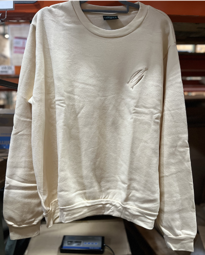 THE CHOSEN Three Fish Crewneck | Beige | 2XL