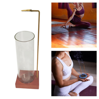 Removable Glass Ash Absorber Ash Absorber Incense Stand