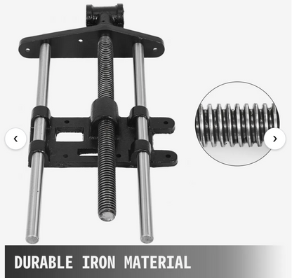 Woodworking Bench Vise 10.5 Inch,Heavy-Duty Steel and Cast Iron Structure