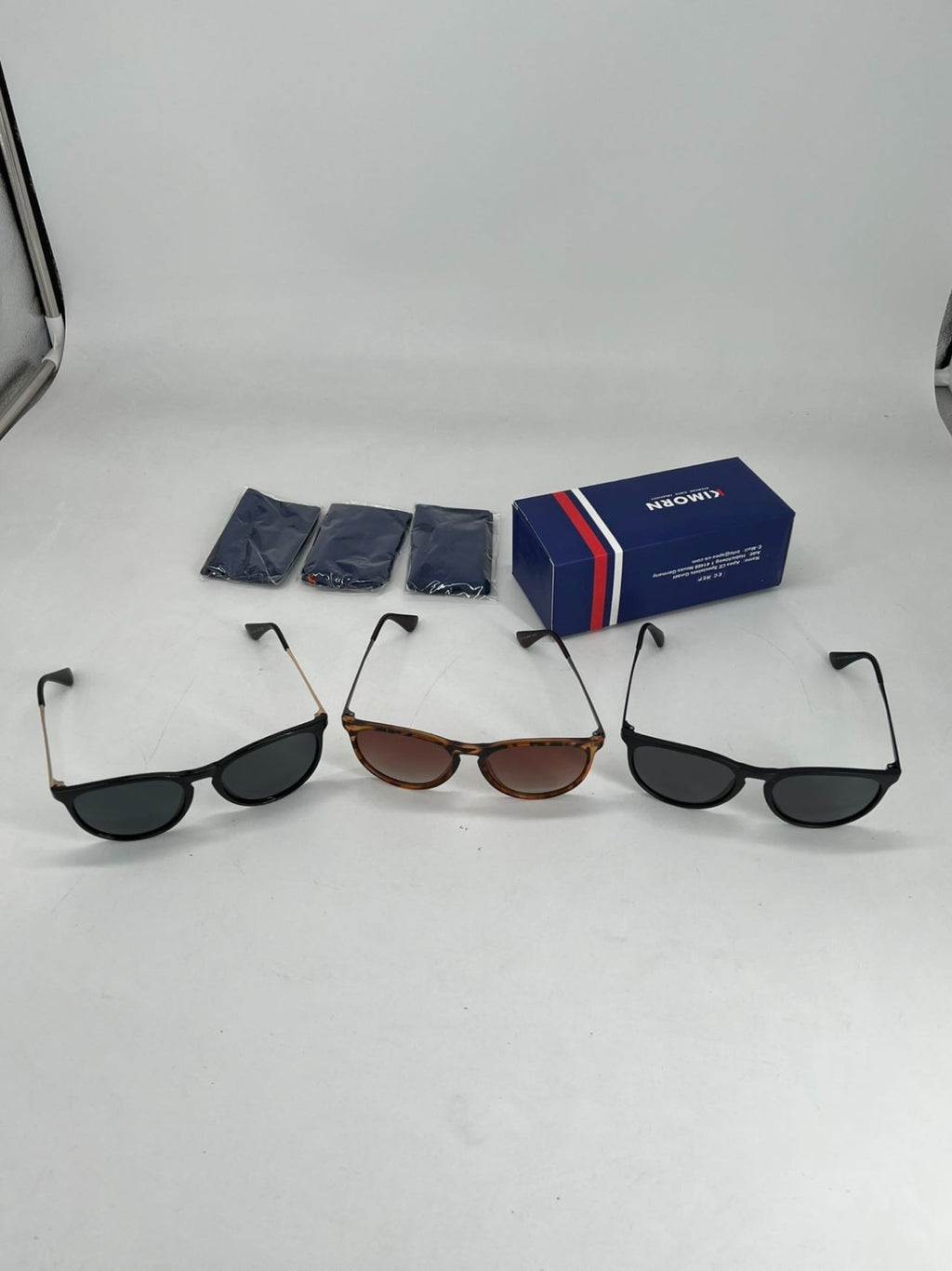 3pcs KIMORN Classic Sunglasses