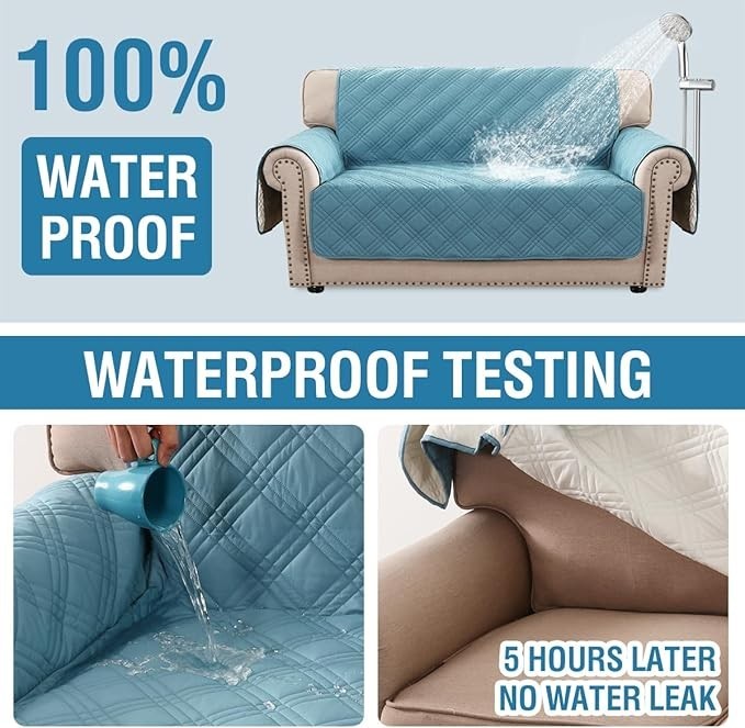 100% Waterproof Loveseat Cover.