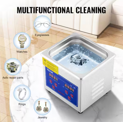 Ultrasonic 15L with Digital Timer Professional Ultrasonic Cleaning machine 40khz