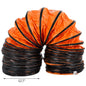 16 FT PVC Flexible Duct Hosing for 12 INCH Exhaust Fan (12IN 16FT)