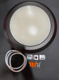 12” Modern Slim LED Flush Mount Ceiling Light – Oil Rubbed Bronze, 4000K Neutral