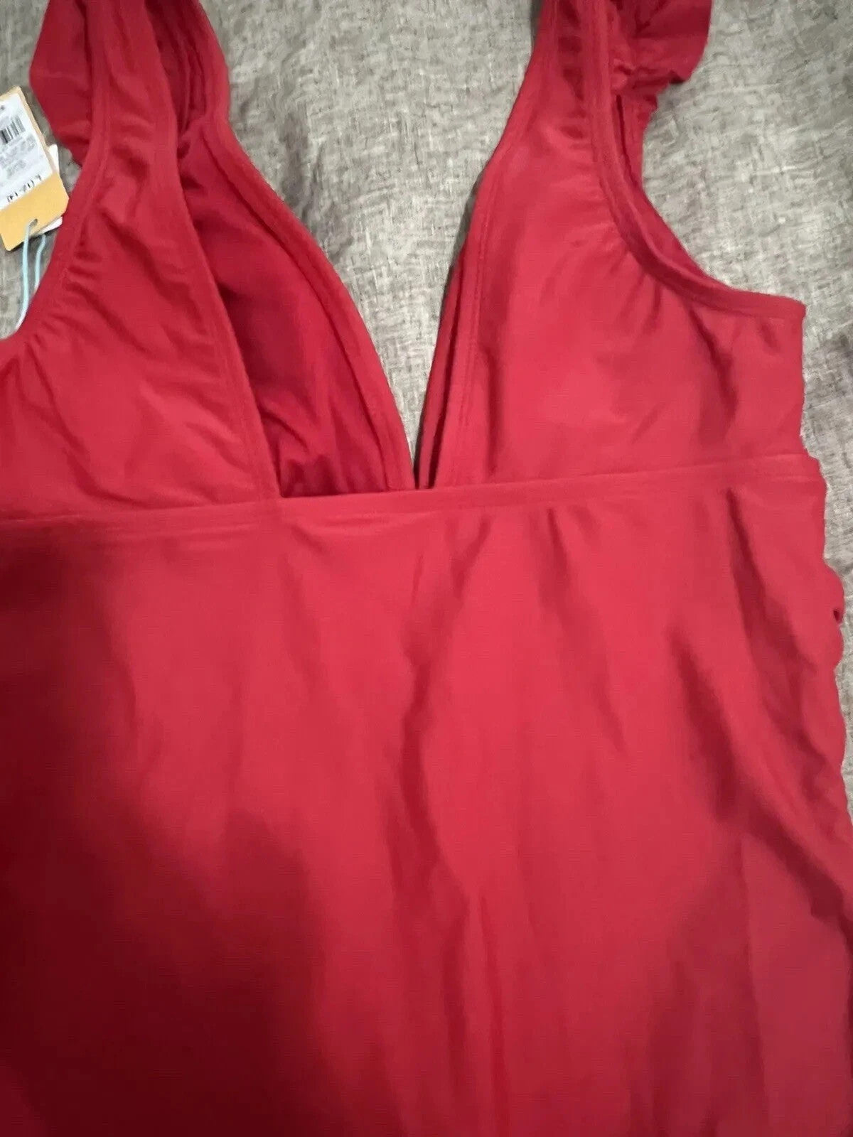 Kana Sol Red/ One Piece Swimsuit tummy control size M