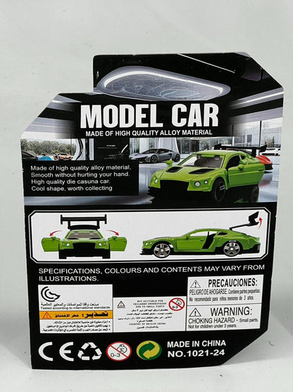 4 pieces in 4 colors, 3+ children’s 3-door toy car