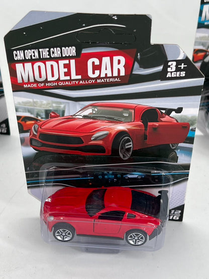 4 pieces in 4 colors, 3+ children’s 3-door toy car