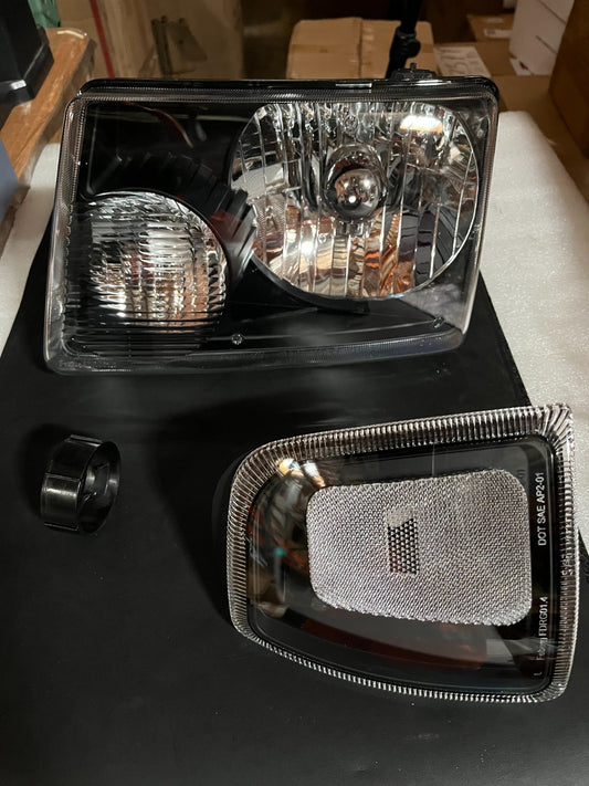 Feberg 12V HB5 H13 V15 LED Headlight, High Brightness Hi/Lo Beam, Universal Fit