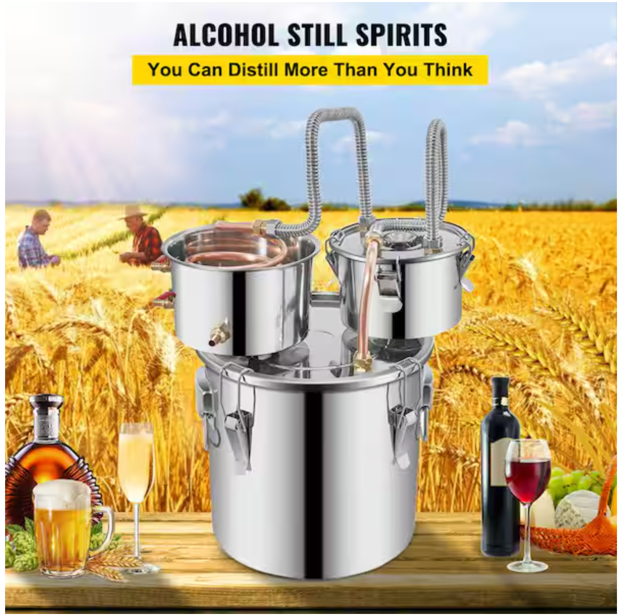 5 Gal Water Alcohol Distiller Alcohol still