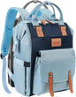 Unisex Crazy Pockets Diaper Backpack Large Capacity Baby Bag with 19 Pockets Ins