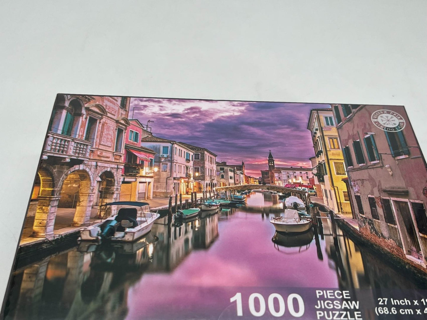 purple venice - 1000 Piece Jigsaw Puzzle