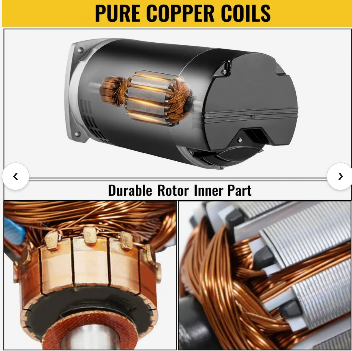 Pool Motor,1 HP, 3450 RPM, 230/115 Volts, 6.4/12.66 Amps, 1 Speed,1.25