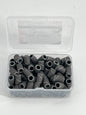 100 Pcs/set Black Nail Drill Sanding Bands #240 Manicure Tool