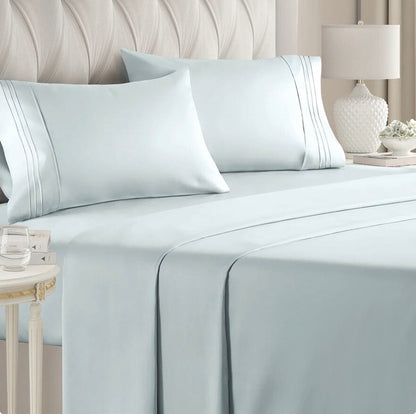 4pc Sheet Set New Colors/Patterns
