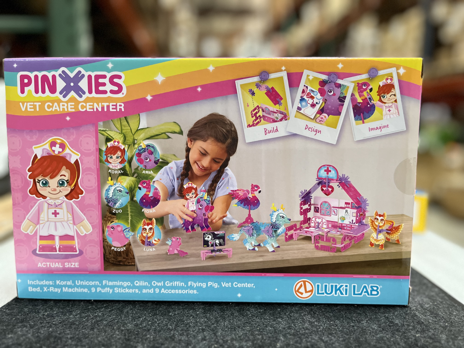 PINXIES Vet Care Play Set Kids 3D