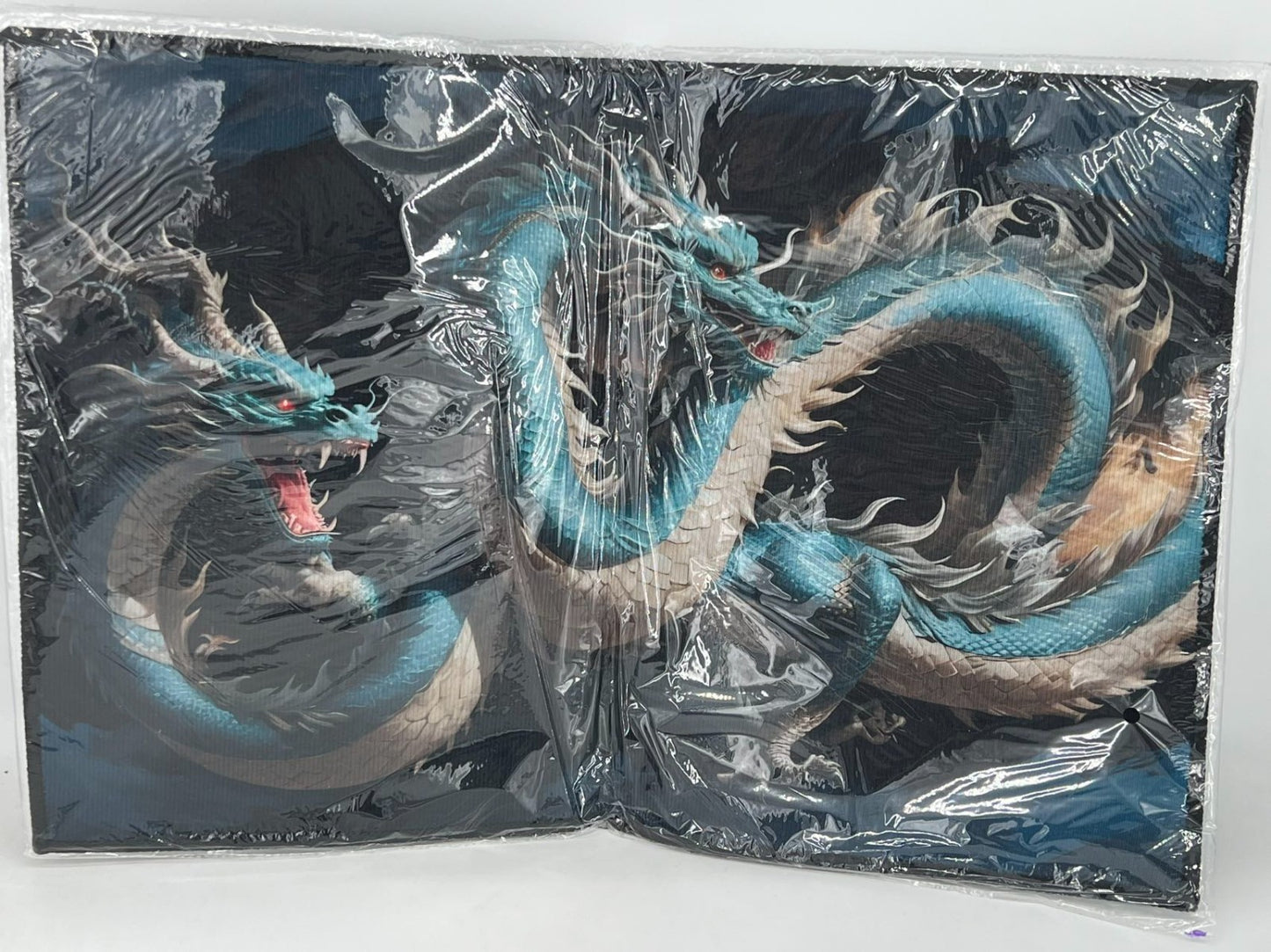Dragon themed rug.